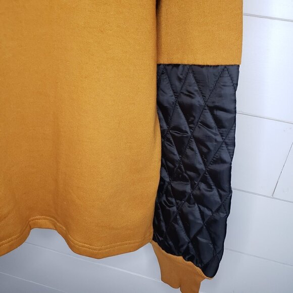 The Power Of Words Thale Blanc Resilient Crewneck Sweatshirt Quilted Sleeve Med - Picture 7 of 10